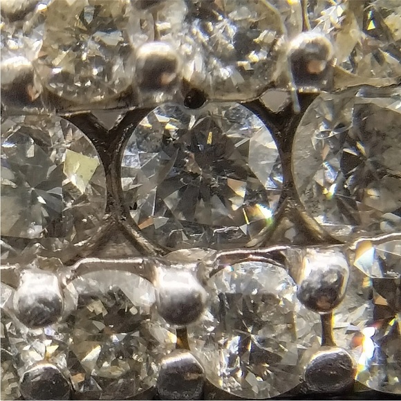 Platinum 1 carat diamond ring size 7.25 - Picture 12 of 15